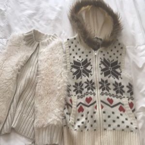 Children’s medium sweater vest set